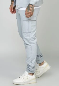 SikSilk Utility - Cargobroek - Grey -Algemene Winkel Voor Herenmode 00619740ff3b48a7a383a9542e604c2f