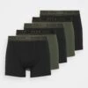 Pier One 5 Pack - Onderbroeken -Black/Khaki -Algemene Winkel Voor Herenmode 00955010cec94d048deaec05ec199c27