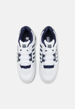 K-Swiss Accomplish Iv - Tennisschoenen Voor Alle Ondergronden - White/Peacoat/Silver -Algemene Winkel Voor Herenmode 00a9d1cb848a44f6a6b3fa518c23015d