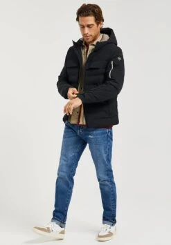 POLO CLUB Hooded Osvald - Winterjas - Black -Algemene Winkel Voor Herenmode 00b736fdd6da439785943a6bd62f4b1c