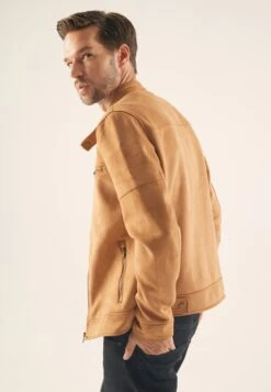 Pier One Imitatieleren Jas - Cognac -Algemene Winkel Voor Herenmode 0a0417ef66734e4d9a1d0a70b0e082cc