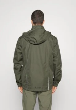 VAUDE Me Escape Bike Light Jacket - Regenjas - Khaki -Algemene Winkel Voor Herenmode 0b8f6f7543c04557acd54bf78253fc6b