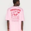 YOURTURN Nostalgia Future Tee Unisex - T-Shirt Print - Pink