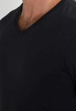 Pier One 2 Pack - T-Shirt Basic - Black -Algemene Winkel Voor Herenmode 144a18a099e5428c92602fed22a8b338