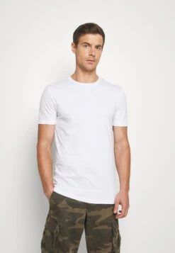 Pier One 7 Pack - T-Shirt Basic - White -Algemene Winkel Voor Herenmode 14da9e14511e44fc80122efa29a01cb9