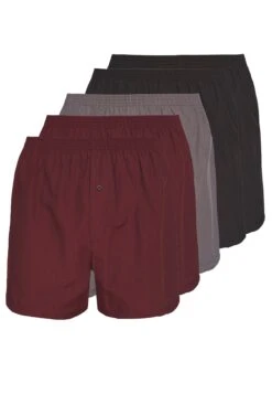 Pier One 5 Pack - Boxershort - Black/Grey/Red -Algemene Winkel Voor Herenmode 17f05fc9e0fb466794291a459151f1b7