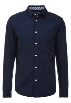 Pier One Overhemd - Dark Blue -Algemene Winkel Voor Herenmode 1a4f69ee3a67410f877c2a9ecff25a06