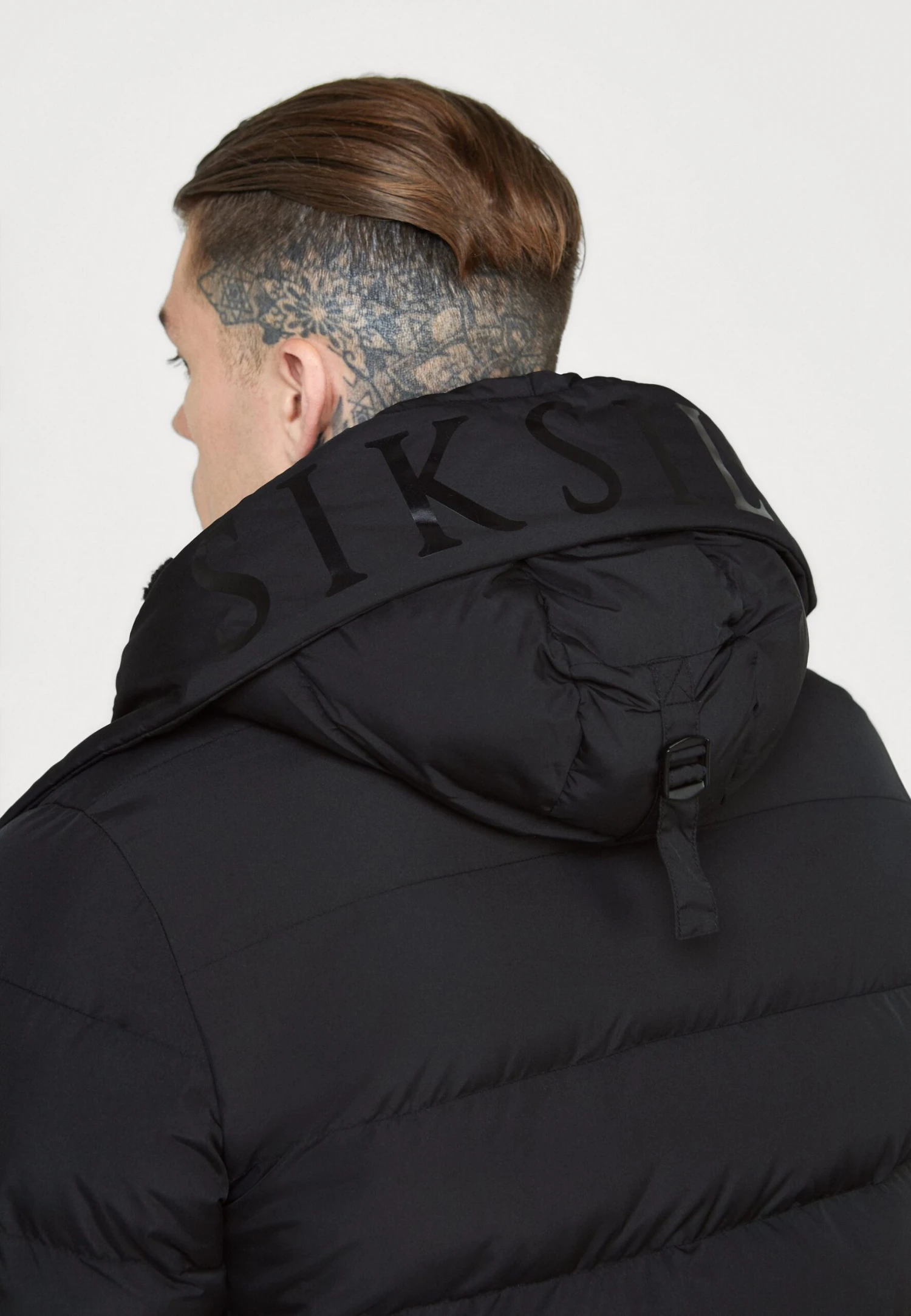 SikSilk Parka Coat - Winterjas - Black 8 SikSilk Parka Coat - Winterjas - Black - Afbeelding 6