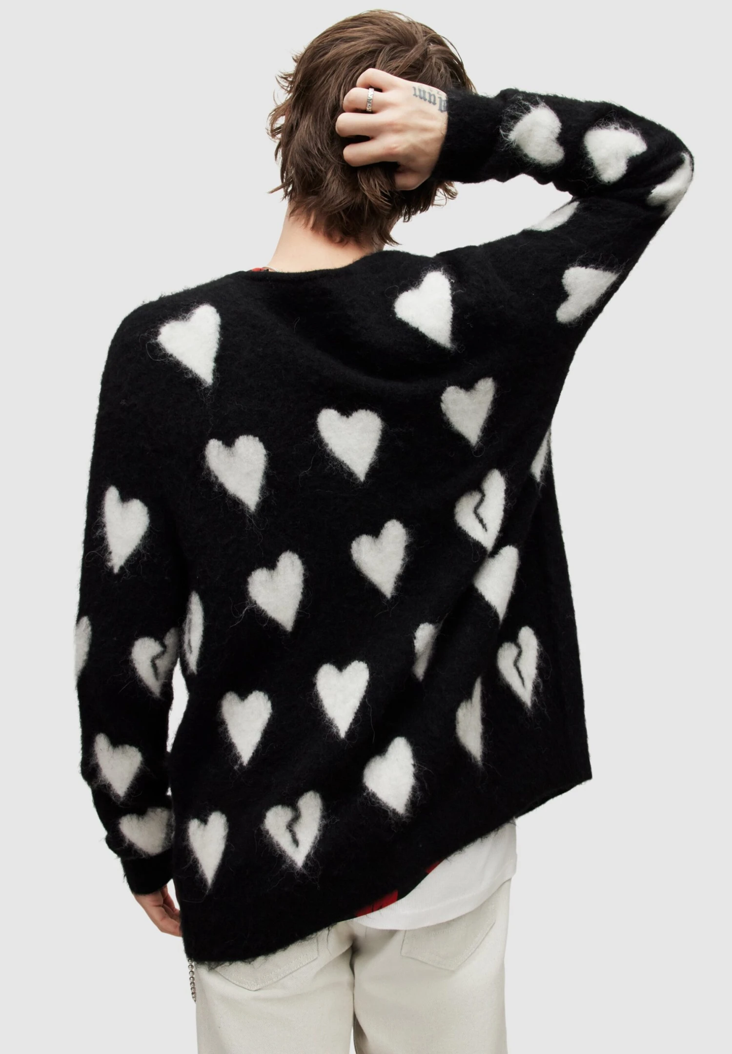 AllSaints Amore - Vest - Black/White 5 AllSaints Amore - Vest - Black/White - Afbeelding 3