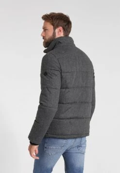 Pier One Winterjas - Grey Melange -Algemene Winkel Voor Herenmode 32bf5bf33d574e6e9677771330f30e32