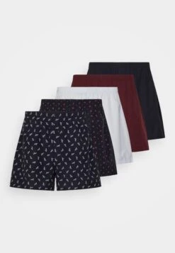 Pier One 5 Pack - Boxershort - Dark Blue/Bordeaux/ Blue -Algemene Winkel Voor Herenmode 3422d9ed8c4f49da9db171652d2bfcfc