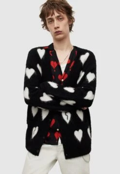 AllSaints Amore - Vest - Black/White