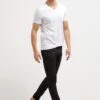 Pier One 2 Pack - T-Shirt Basic - White/Black -Algemene Winkel Voor Herenmode 357bed3643804e7e9b61006712661f33