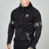 SikSilk Dynmic Zip Through Hoodie - Sweater Met Rits - Black -Algemene Winkel Voor Herenmode 38abd7dfcbad42e4b60d44087153a23b