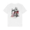 Kaotiko Washed Geisha - T-Shirt Print - Weiß -Algemene Winkel Voor Herenmode 39d338971a924828921ddec78bec4c01