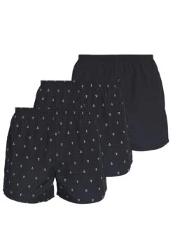 Pier One 3 Pack - Boxershort - Dark Blue -Algemene Winkel Voor Herenmode 3d937f499e3444f5855984e4f312b3ec