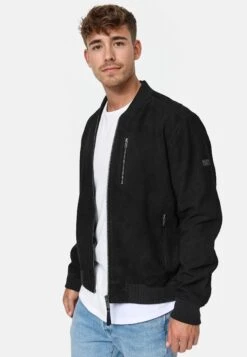 Indicode Jeans Maddoc - Leren Jas - Black -Algemene Winkel Voor Herenmode 40b835d6b8e24efda49e9bbd8b05de5b