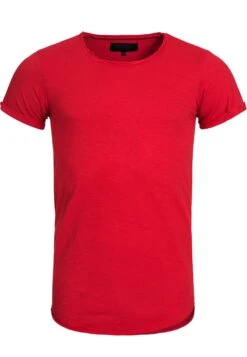 Indicode Jeans Wilbur - T-Shirt Print - Rot -Algemene Winkel Voor Herenmode 41f9d3d897b149669b0022da65bea7a9
