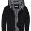 Slim Fit - Hoodie - Black -Algemene Winkel Voor Herenmode 43a2eb4c7c4742f9812245005a063ea7