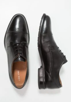 Pier One Leather - Veterschoenen - Black -Algemene Winkel Voor Herenmode 4553c297e29a4481b8d888939e3e386c