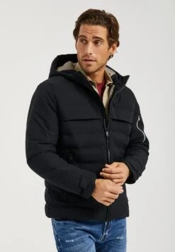 POLO CLUB Hooded Osvald - Winterjas - Black -Algemene Winkel Voor Herenmode 49b1e52c972840659e03408a9d511679