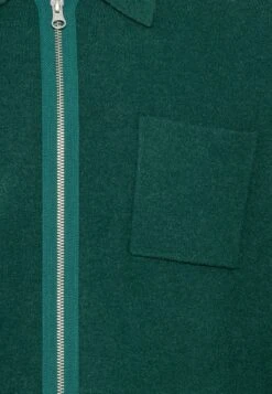 SAMSØE SAMSØE Guna Zip- Vest - Rain Forest -Algemene Winkel Voor Herenmode 4e2ec1ec29ed4b029c7af413225e1444