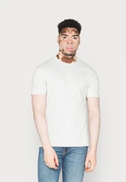Pier One 10 Pack - T-Shirt Basic - Mottled Light Grey/Black/White -Algemene Winkel Voor Herenmode 5385d5a2916a49eea126cba543160897