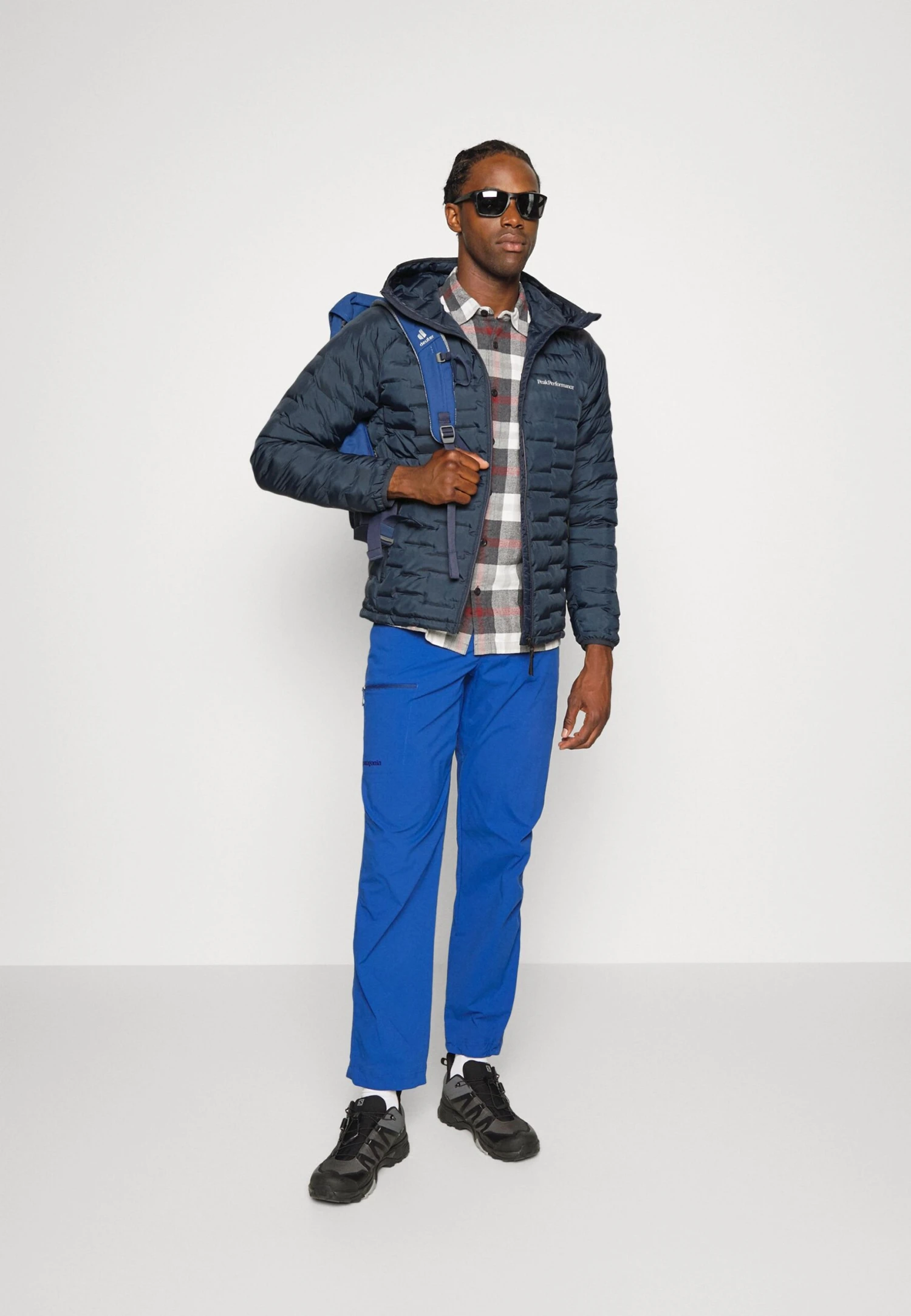 Peak Performance Argon Light Hood Jacket - Outdoorjas - Blue Shadow 4 Peak Performance Argon Light Hood Jacket - Outdoorjas - Blue Shadow - Afbeelding 2