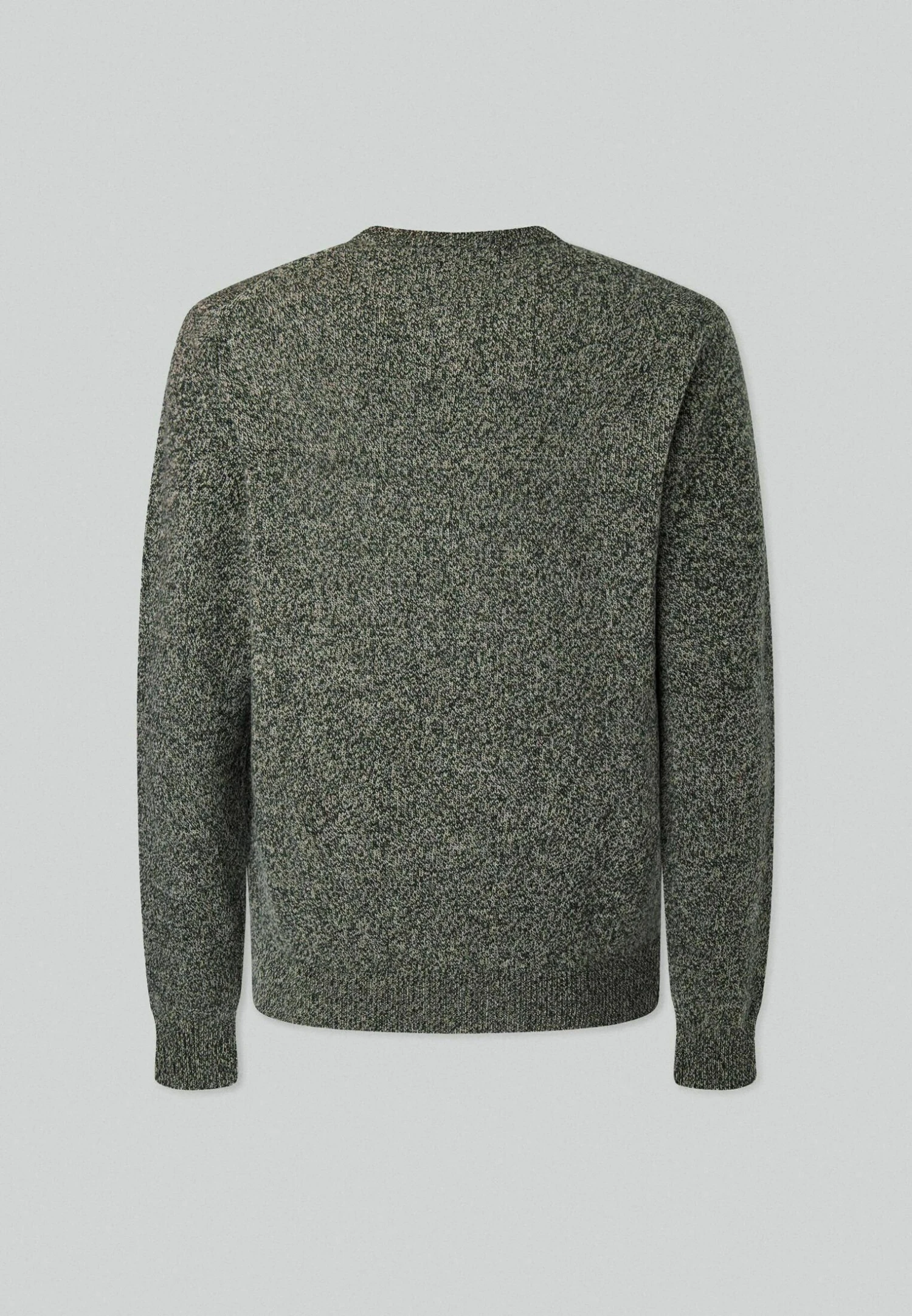Hackett London Lw Mouline Crew - Trui - Green Taupe 8 Hackett London Lw Mouline Crew - Trui - Green Taupe - Afbeelding 6