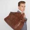 Pier One Unisex - Weekendtas - Dark Brown -Algemene Winkel Voor Herenmode 591e5025778b4ff4b815d7467edf7e9e