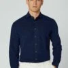 Hackett London Smart Baby - Overhemd - Navy -Algemene Winkel Voor Herenmode 5a685a69e9c14c47a4ef8ef92af49281