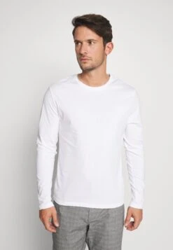 Pier One 2 Pack - Longsleeve - White/Black -Algemene Winkel Voor Herenmode 5beb57bf3fa44f1e832b8413d03a07c3