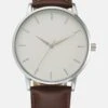 Pier One Horloge - Brown/Silvercoloured -Algemene Winkel Voor Herenmode 5cbea6e04e1b42edbfeb17dce23c134e