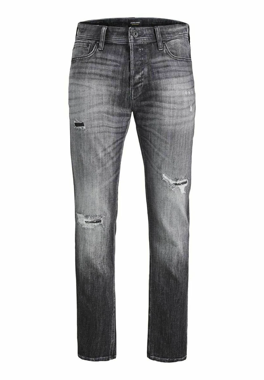 Jack & Jones Jjimike Jjoriginal Ge- Slim Fit Jeans - Grey Denim 8 Jack & Jones Jjimike Jjoriginal Ge- Slim Fit Jeans - Grey Denim - Afbeelding 6