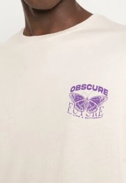 YOURTURN Nostalgia Future Tee Unisex - T-Shirt Print - Grey -Algemene Winkel Voor Herenmode 64b06cd9a0ce4f1193c7a3db48be52e8