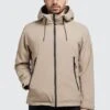 Khujo Neal - Outdoorjas - Beige -Algemene Winkel Voor Herenmode 64b82308ac574336bad31876693756a4