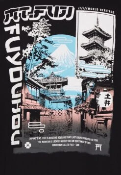 YOURTURN Unisex - T-Shirt Print - Black -Algemene Winkel Voor Herenmode 65be0c6048494586a98f79a2d28b947c