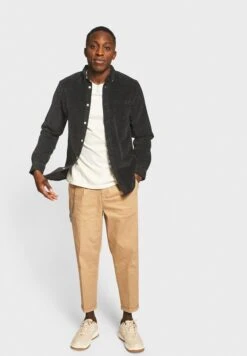 Redefined Rebel Sean - Overhemd - Dark Grey -Algemene Winkel Voor Herenmode 68296ed3d1bb4d93a9a6da80669e1c78