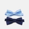 Pier One 2 Pack - Vlinderdas - Dark Blue/Light Blue -Algemene Winkel Voor Herenmode 6851203b33524bd59a3634d0322a9253