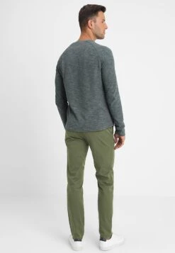 Pier One Chino - Dark Green -Algemene Winkel Voor Herenmode 68ea94008079472785ad83ae6cb4e18a