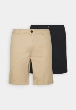 Pier One 2 Pack - Shorts - Tan/Black -Algemene Winkel Voor Herenmode 6d9aaab23c01455689a1f97d308c1dcf