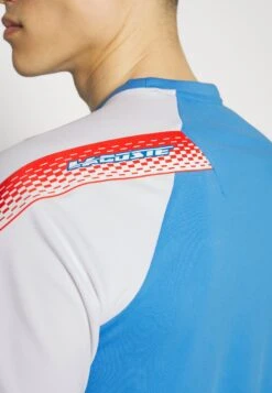 Lacoste Sport Tennis - Sport T-Shirt - Bleu/Blanc -Algemene Winkel Voor Herenmode 6f567707c8694451b77b44daf9ccfe1b