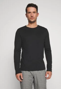 Pier One 2 Pack - Longsleeve - White/Black -Algemene Winkel Voor Herenmode 77d1f130bf974783921531825fa29315