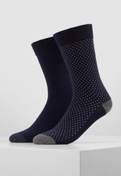 Pier One 5 Pack - Sokken - Dark Blue/Mottled Grey -Algemene Winkel Voor Herenmode 790f625375ae42a0a115f29641ff457a