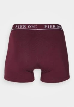 Pier One 5 Pack - Onderbroeken - Bordeaux/Mottled Grey -Algemene Winkel Voor Herenmode 7da8844dcdf84f679d2ae215c1b81ed3