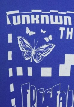 YOURTURN Unisex - T-Shirt Print - Blue -Algemene Winkel Voor Herenmode 7ea43a07a0404376892069843b597557