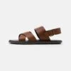 Pier One Unisex - Sandalen - Cognac -Algemene Winkel Voor Herenmode 7eec6c27b8ac4834be9563e04dfa19d3