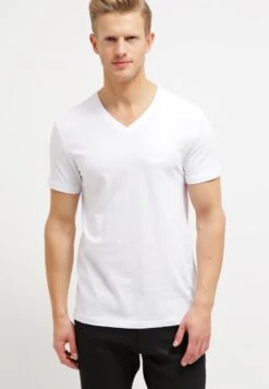Pier One 2 Pack - T-Shirt Basic - White/Black -Algemene Winkel Voor Herenmode 8066a9261cdb42d7b70a84fa351a4764