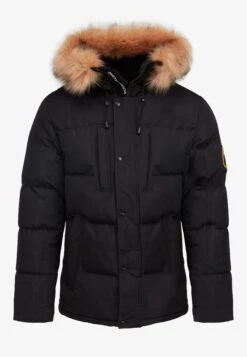 Oshawa Puffer Parka Jacket - Winterjas - Black -Algemene Winkel Voor Herenmode 80a109ed6c1c4001b0d5ce7428b09ef9