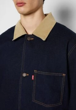 Cypress Chore Coat - Spijkerjas - Dark Indigo Rinse -Algemene Winkel Voor Herenmode 81ffc33509684bbb9d30fc3c3c6f9e4e